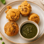 Aloo Bonda with Chutney