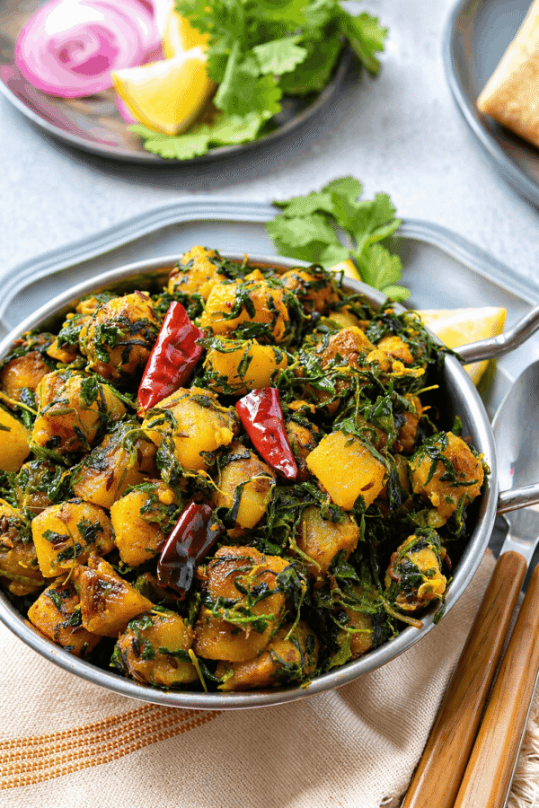 Aloo Methi Dry