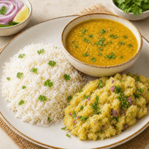 Classic Dal Chawal Combo