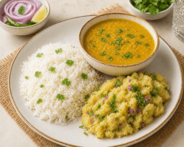 Classic Dal Chawal Combo