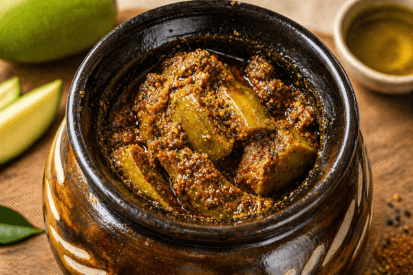 Homemade Mango Pickle