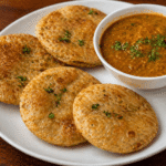 Matar Kachori with Aloo Sabzi