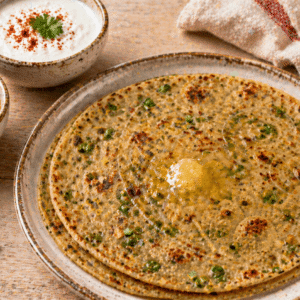 Matar Paratha