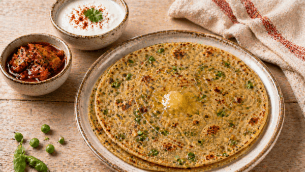 Matar Paratha