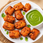 Paneer Pakoda with Chutney