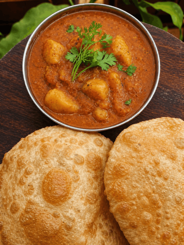 Sattu Poori Meal
