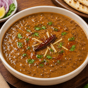 Smoky Kaali Masoor Dal Fry