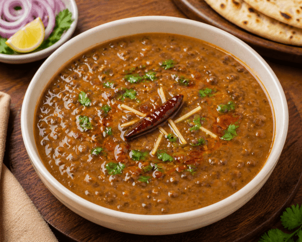 Smoky Kaali Masoor Dal Fry