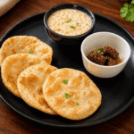 Stuffed Aloo Poori Meal