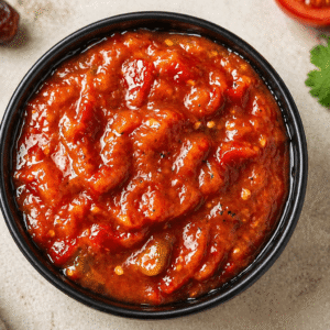 Tomato Khajur Chutney