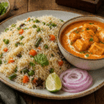 Veg Pulao with Butter Paneer